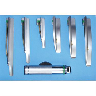 NEWMATIC MEDICAL 11017 MRI CONDITIONAL LED LARYNGOSCOPE SET