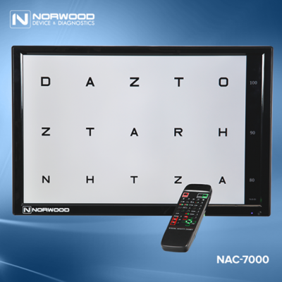 NORWOOD NAC-7000 Acuity Chart