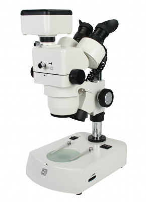 National Zoom Stereo Microscope with HDMI Camera