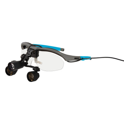 Neitz NTZ-BLD-3 (2.5X - 3.0X) Dental Binocular Loupes with Illumination