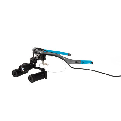 Neitz NTZ-BLP-6 (5.5X - 6.0X) Binocular Loupes with Illumination