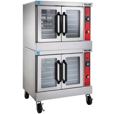 OVENDBLVULCANGA DBL Stack Vulcan Convection Oven Gas