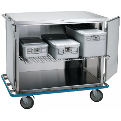 Pedigo CDS-242-C Surgical Case Cart W/Shelf