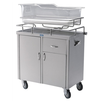 Pedigo P-1115-A-SS Stainless Steel Bassinet