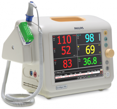 Philips SureSigns VS3 w/ NIBP SPO2 and Printer