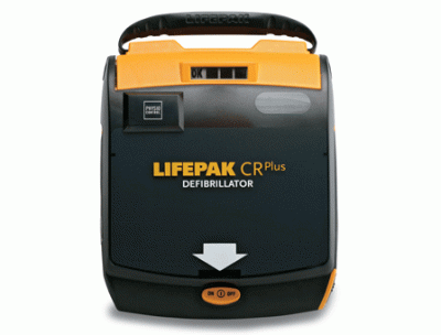 Physio Control 80403-000148 LIFEPAK CR Plus AED Kit Semi-automatic AHA voice prompt