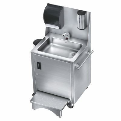 Just Manufacturing Portable Hands Free Wash Station