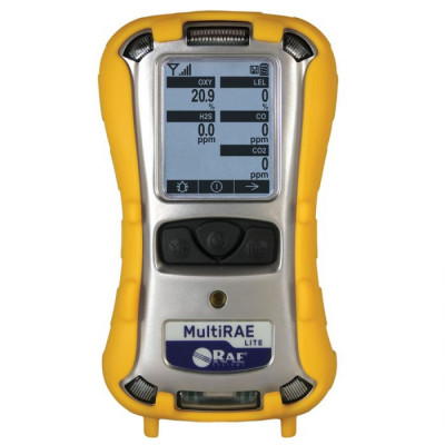 RAE Systems - MultiRAE Lite (4-Gas) Monitor w/02, C0, H2S & LEL