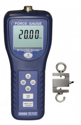 REED SD-6100 SD Series Force Gauge Datalogger, 220lbs (100kg)