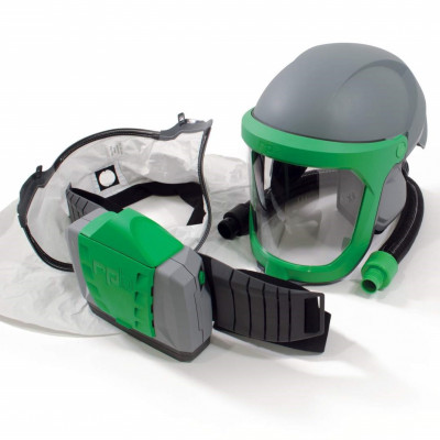 RPB Z-Link Respirator + Tychem SL 4000 Shoulder Cape