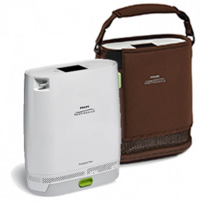 Respironics Simply Go Mini Portable Oxygen Concentrator for Rent