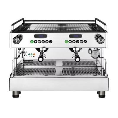 Rocket Boxer 2 Alto -  2 Group Commercial Espresso Machine with Shot Timer