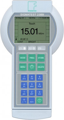 FOERSTER SIGMATEST 2.069 Kit with 8 mm Probe - (For Electrical Conductivity measurement) (9081160) without Batteries and Charger