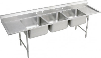 4 Compartment Sink (59 3/4 x 22 1/4) w/ legs