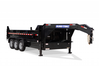 SURE-TRAC 18'+4' 10K Dump Trailer