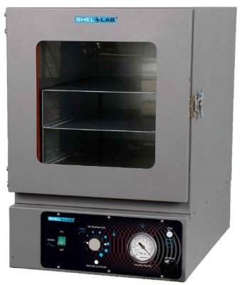 Shel Lab Model SVAC1E Vacuum Oven; MAX 210C; 0.6 cu. ft.