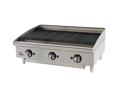 Star-Max® Radiant Lava Rock Gas Charbroilers