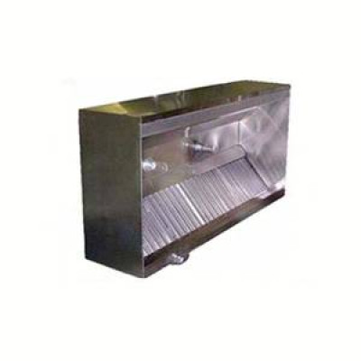 Superior 05' ETL Restaurant Box Hood System w/ Make-up Air, Exhaust Fans & Curbs