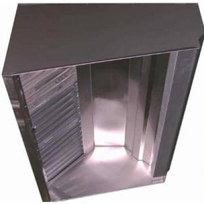 Superior Hoods 8 Ft Concession Hood Exhaust Fan & Curb Package