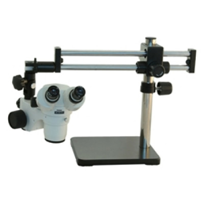 The Motic SMZ-168 Stereo Zoom Microscope on Ball-Bearing Boom Stand