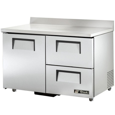 True 1 Door - 2 Drawer Worktop Refrigerator