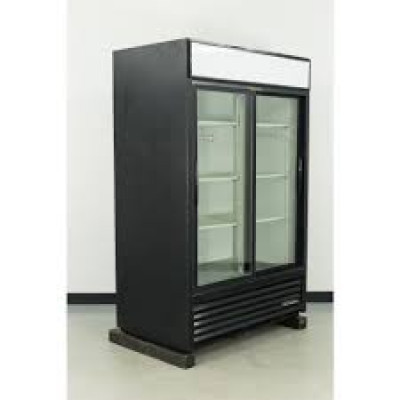 True GDM-45 2 Sliding Glass Door Restaurant Refrigerator Merchandiser