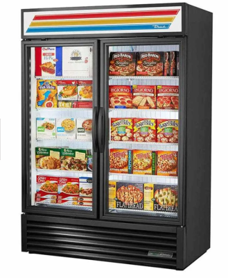True GDM-49F-HC~TSL01 Swing Door Merchandiser Freezer