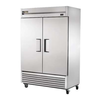 True T-49F 2 Door Stainless Steel Freezer