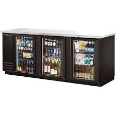 True TBB-4G-HC-LD Back Bar Commercial Refrigerator