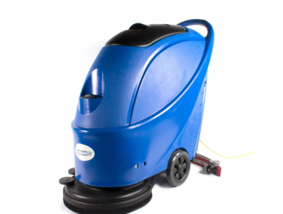 Trusted Clean 'Dura 17' Electric Auto Floor Scrubber w/ Pad Driver