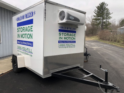 USED 6' x 10' Walk In Cooler or Freezer Trailer