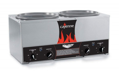 Vollrath TW-27R Double Food Warmer