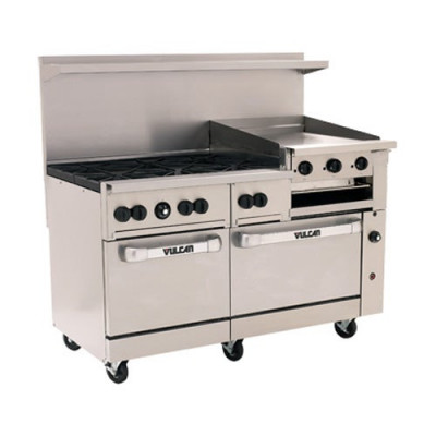 Vulcan 60SC-6B24G-1 Endurance Gas Commercial Range
