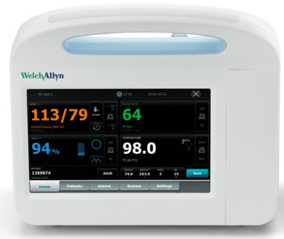 Welch Allyn 65HXPX-B Blood Pressure, SP02/SPHB (Masimo), & Printer