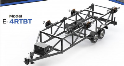 White's Welding 4 Reel Wire Trailer / Brake Tensioner