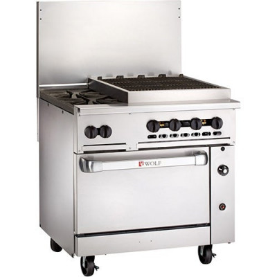 Wolf C36C-2B24CB Challenger XL Gas Commercial Range