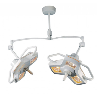 Burton Aim 50 Procedure Light W/ 360 Degree Arm & Mount Rotation With Dual Ceiling Mount