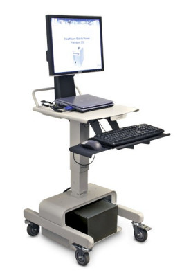 AFC Industries PC500 Height-Adjustable Point Of Care Cart W/ 5