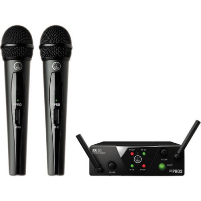 AKG WMS 40 dual wireless