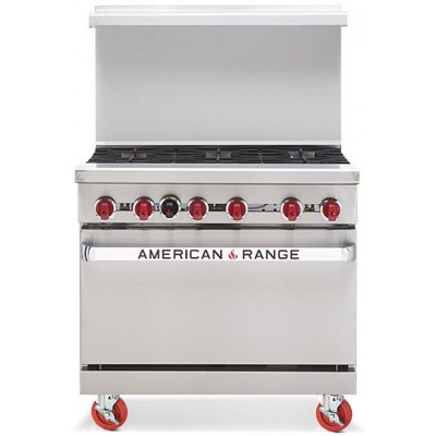 American Range AF-6-NV Commercial Range
