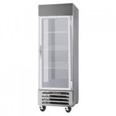 Beverage-Air HBR23-1-G 1-Glass Door Bottom Mount Reach-In Refrigerator | 23 cu ft