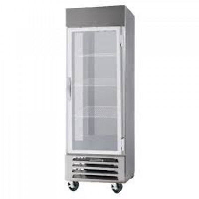 Beverage-Air HBR27-1-G 1-Glass Door Bottom Mount Reach-In Refrigerator | 25.88 cu ft