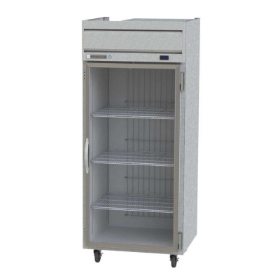 Beverage-Air HR1WHC-1G 1-Glass Door Top Mount Reach-In Refrigerator | 30.76 cu ft
