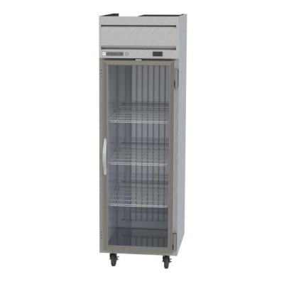Beverage-Air HRS1HC-1G 1-Glass Door Top Mount Reach-In Refrigerator | 22 cu ft