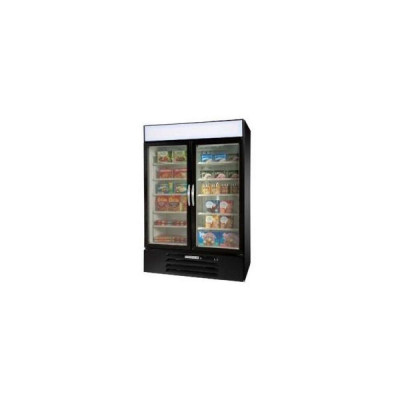 Beverage-Air MMF49-1-LED 2 Swing Glass Door Merchandiser Freezer | 46 Cu. Ft.