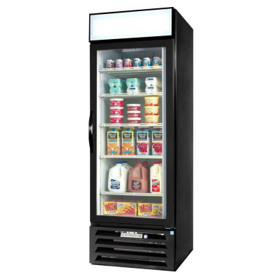 Beverage-Air MMR27-1-W-LED 1 Swing Glass Door Merchandiser Refrigerator | 25 Cu. Ft.