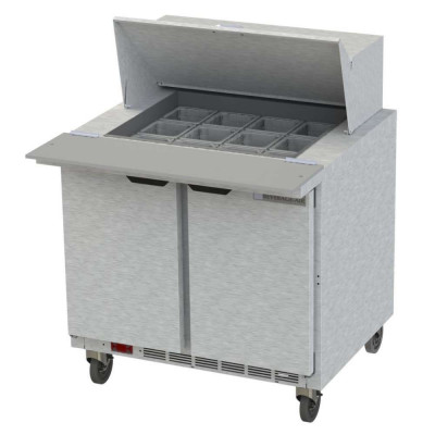 Beverage-Air SPE36HC-12M, Refrigerated Counter, Mega Top Sandwich / Salad Unit