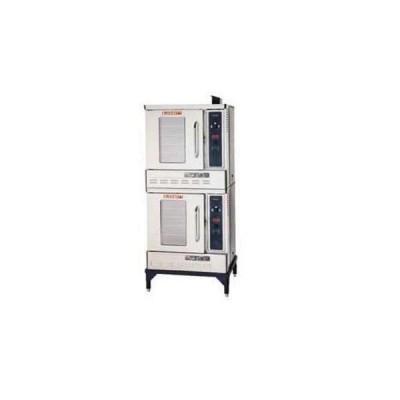 Blodgett DFG50DOUBLE Double Deck Half Size Gas Convection Oven | 27,500 BTU