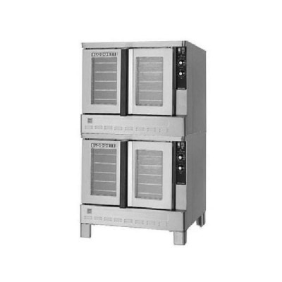 Blodgett ZEPH-100-G DOUBL Double Deck Gas Convection Oven | 100,000 BTU