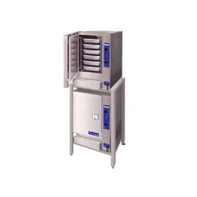 Cleveland SteamChef 6 22CET66.1 Double Stacked 6 Pan Each Electric Floor Model Steamer | 208/240 Volt
